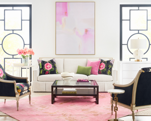 NC Furniture Manufacturer Sherrill Furniture Living Room Setting